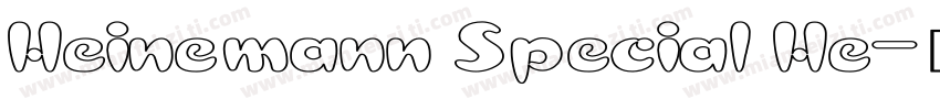 Heinemann Special He字体转换